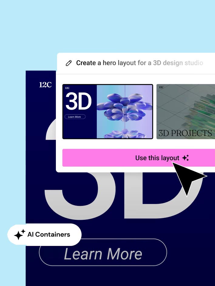 AI Powered Website Layout Design