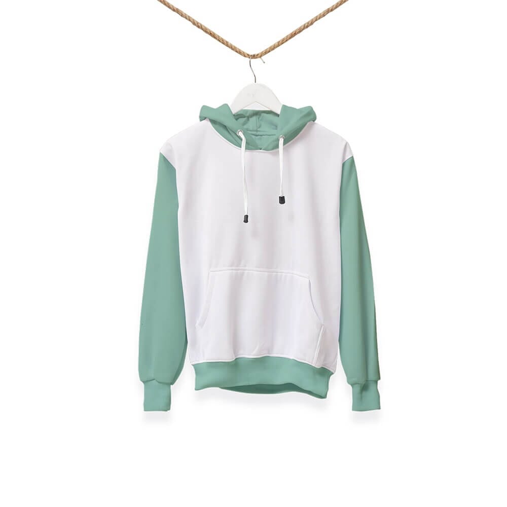 Image of Teal & White