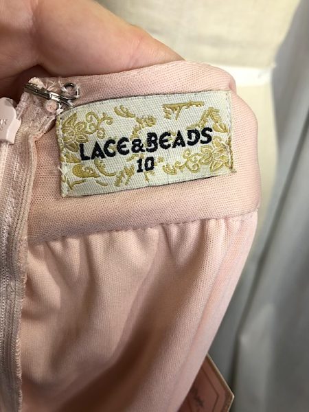 la boudoir miami vintage inspired pink tulle flower embroidered skirt (2)