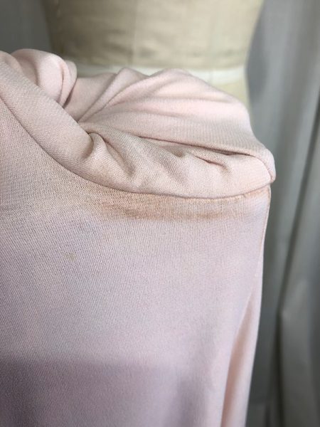 la boudoir miami vintage 70s pastel color geometric print reversible wrap dress (2)