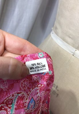 la boudoir miami pink paisley print wrap blouse with kimono sleeves (5)
