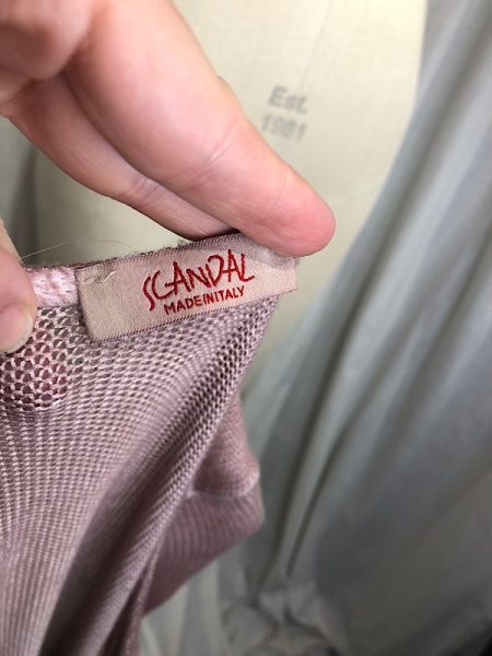 la boudoir miami 90s dusty rose pink knit tie dye dress (2)