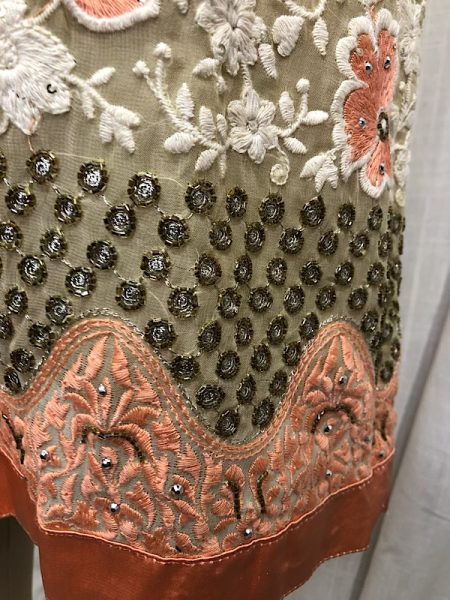 la boudoir miami vintage inspired 70s beige embroidered and beaded tunic (2)