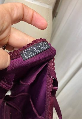 la boudoir miami vintage y2k stretch purple bustier with scattered pearls (2)