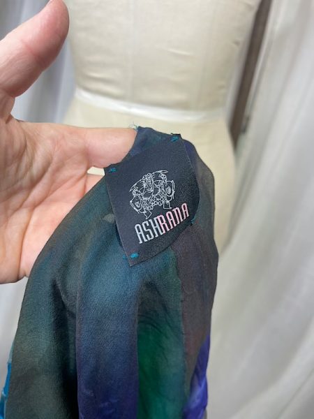 la boudoir miami vintage 90s turquoise polka dot penne velvet mini dress (3)