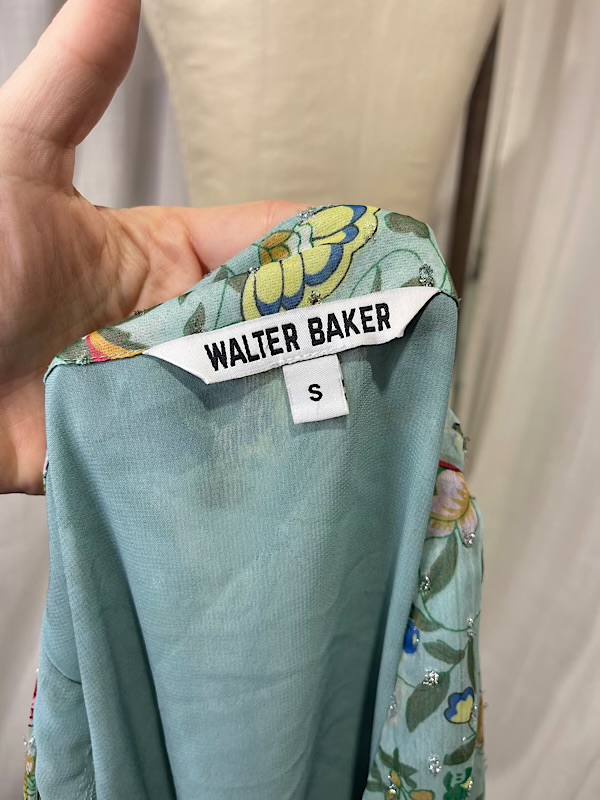 la boudoir miami vintage inspired 70s green floral print peasant dress (2)