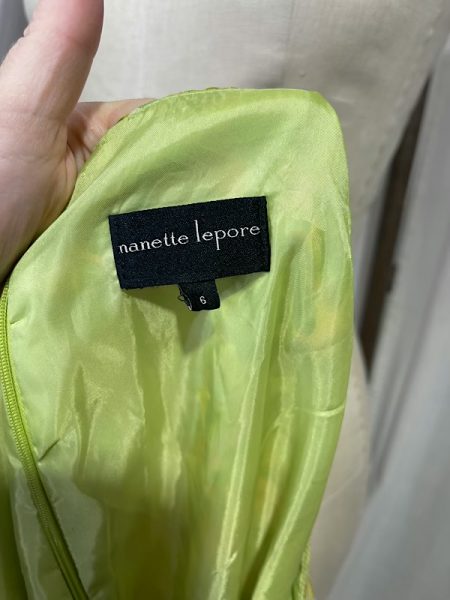 la boudoir miami vintage inpired 60s lime green rose print a-line dress (2)