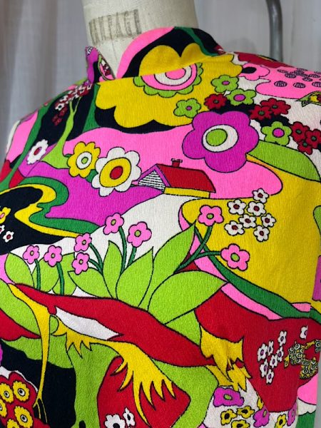 la boudoir miami vintage 60s pychedellic hawaiian maxi dress (2)