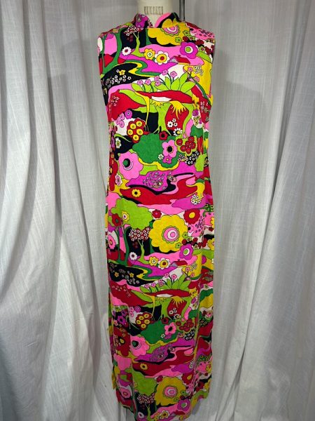 la boudoir miami vintage 60s pychedellic hawaiian maxi dress (2)