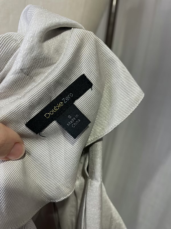 la boudoir miami vintage y2k beige pleated and corseted a-line dress (2)