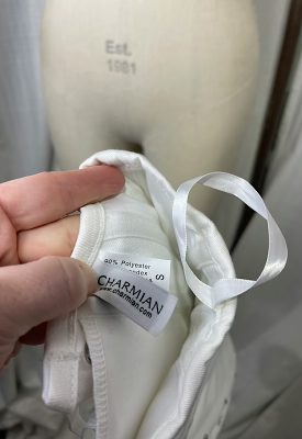 la boudoir miami vintage inspired white denim overbust corset (1)