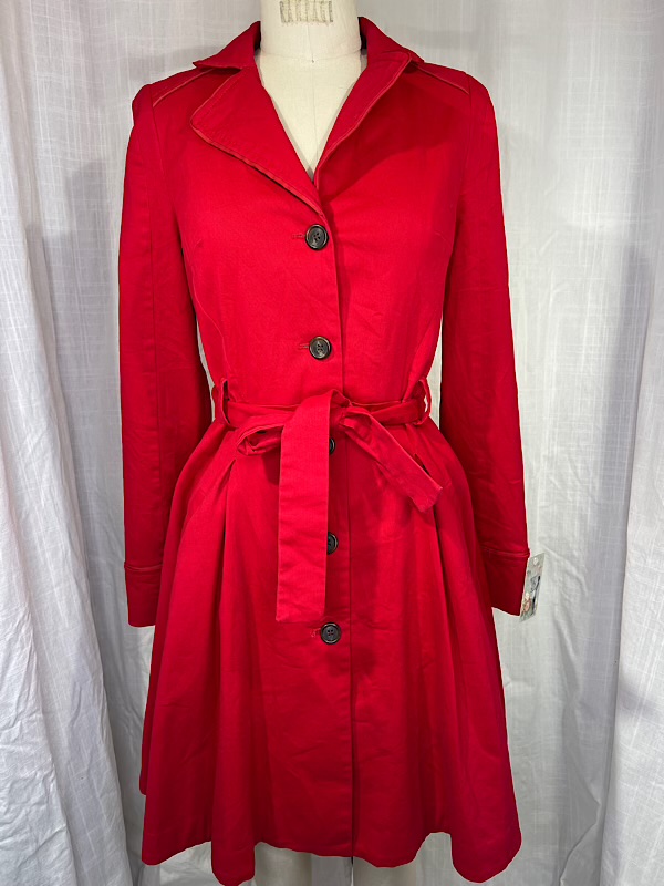 la boudoir miami vintage y2k red corset coat dress (4)