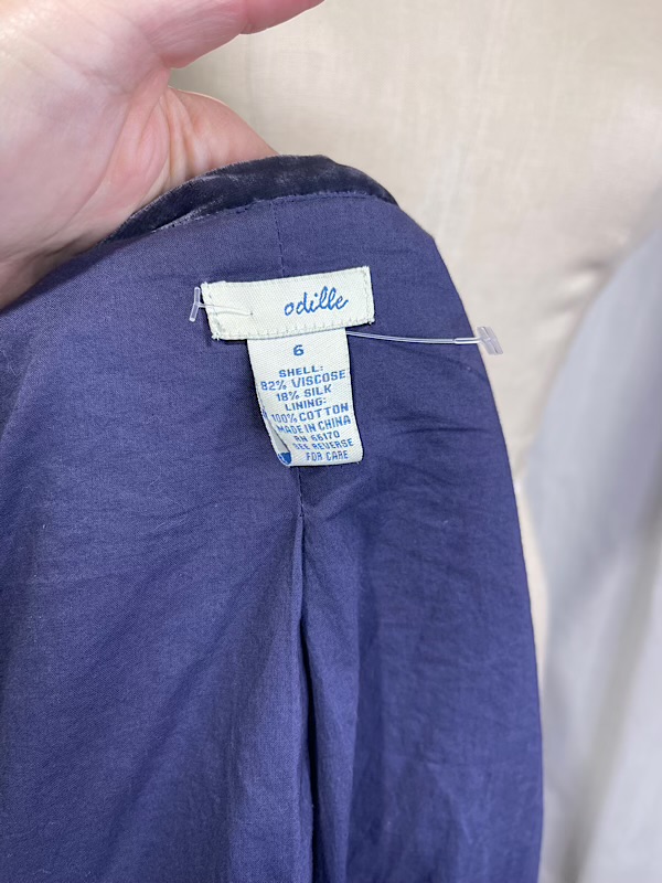 la boudoir miami vintage y2k purple velvet bow jacket odille (3)