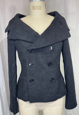 la boudoir miami ralph lauren collection purple label black portrait collar jacket 50s inspired (3)