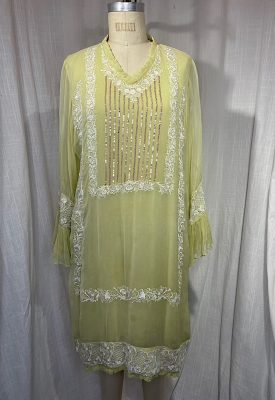 la boudoir miami vintage inspired mint green embroidered tunic dress (9)