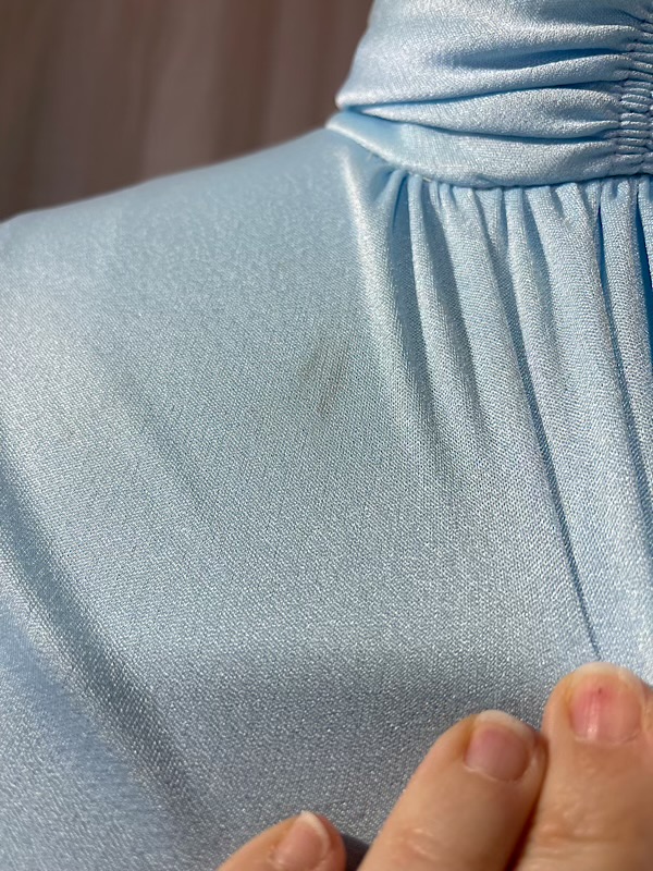 la boudoir miami vintage 70s sky blue grecian style long maxi dress (4)