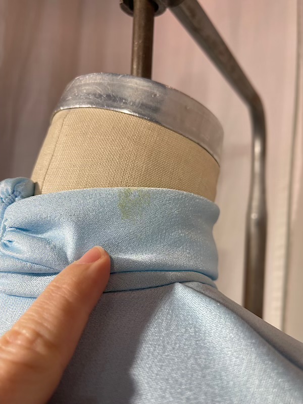 la boudoir miami vintage 70s sky blue grecian style long maxi dress (4)