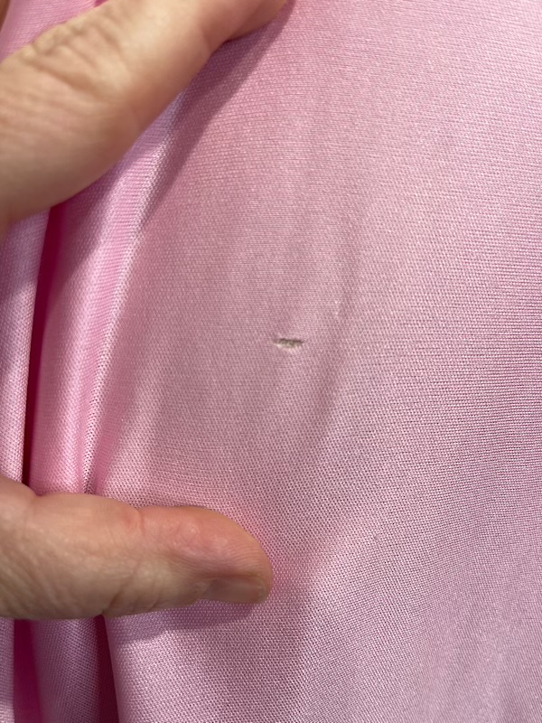 la boudoir miami vintage 70s purple long maxi dress with sheer rhinestone capelet (2)