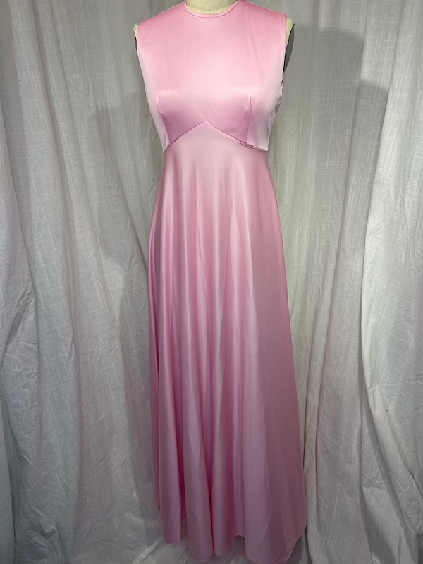 la boudoir miami vintage 70s purple long maxi dress with sheer rhinestone capelet (2)