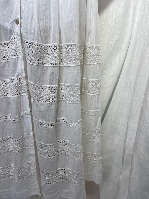 la boudoir miami vintage inspired 1900s loveshackfancy white eyelet lace peasant dress edie (2)