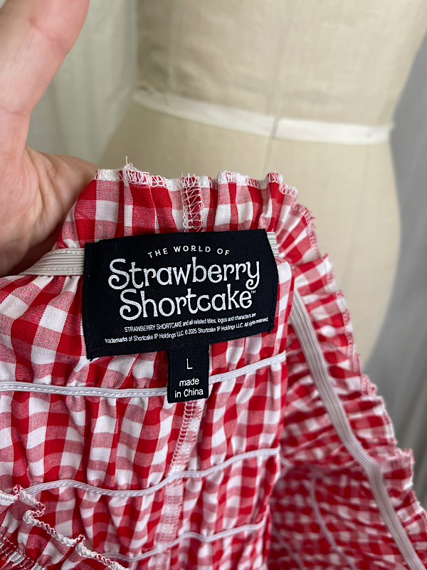 la boudoir miami vintage inspired 50s red and white gingham smocked bloomer shorts (2)