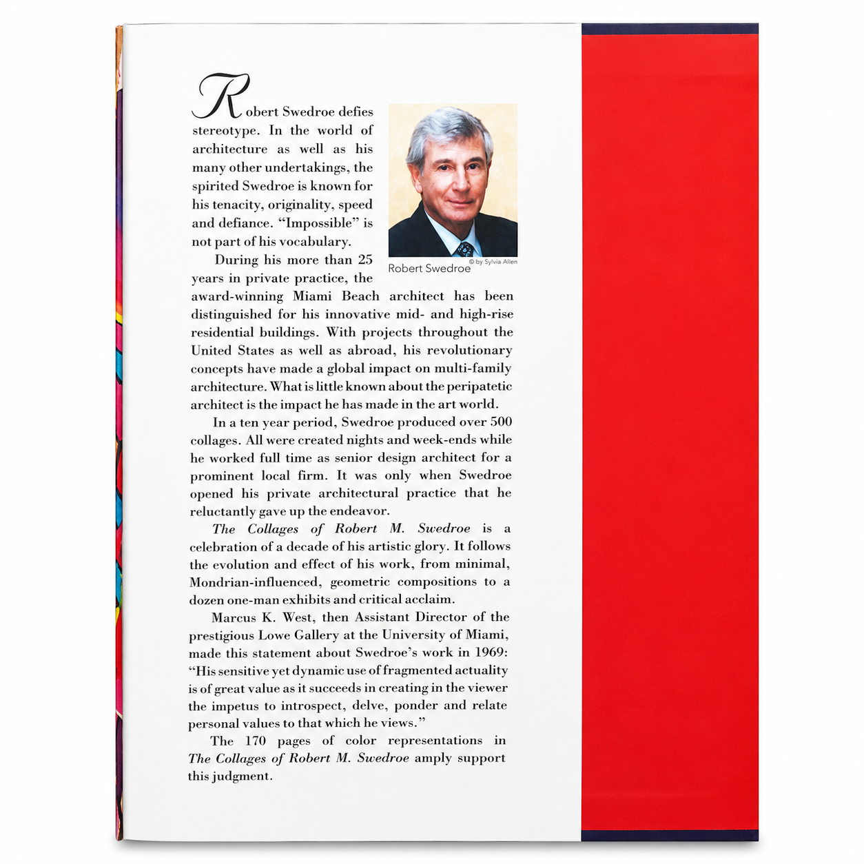Robert M. Swedroe Artist Biography Page