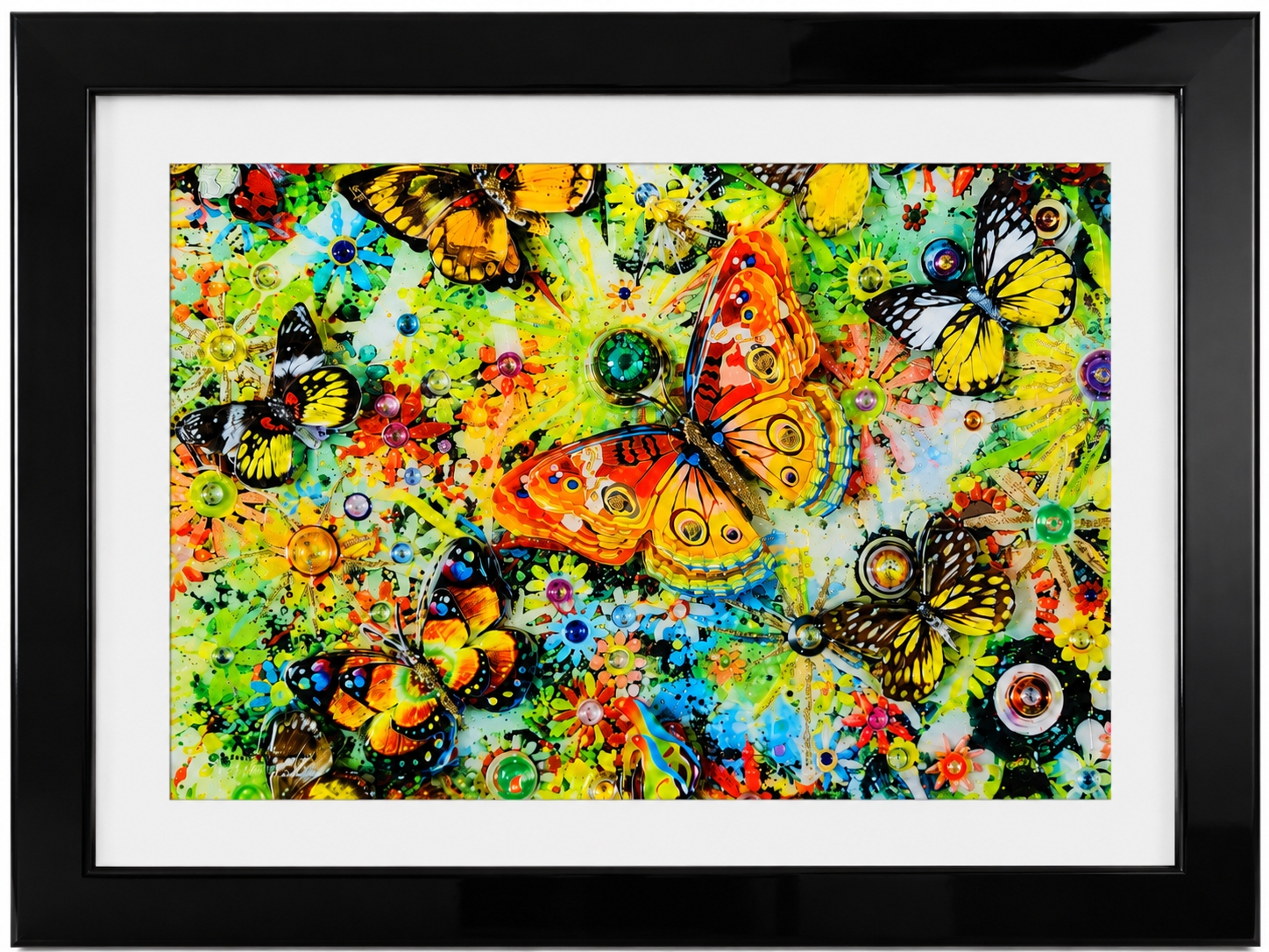 Butterfly Nectar Chase – Hand-Signed and Numbered Framed Limited Edition by Robert M. Swedroe
