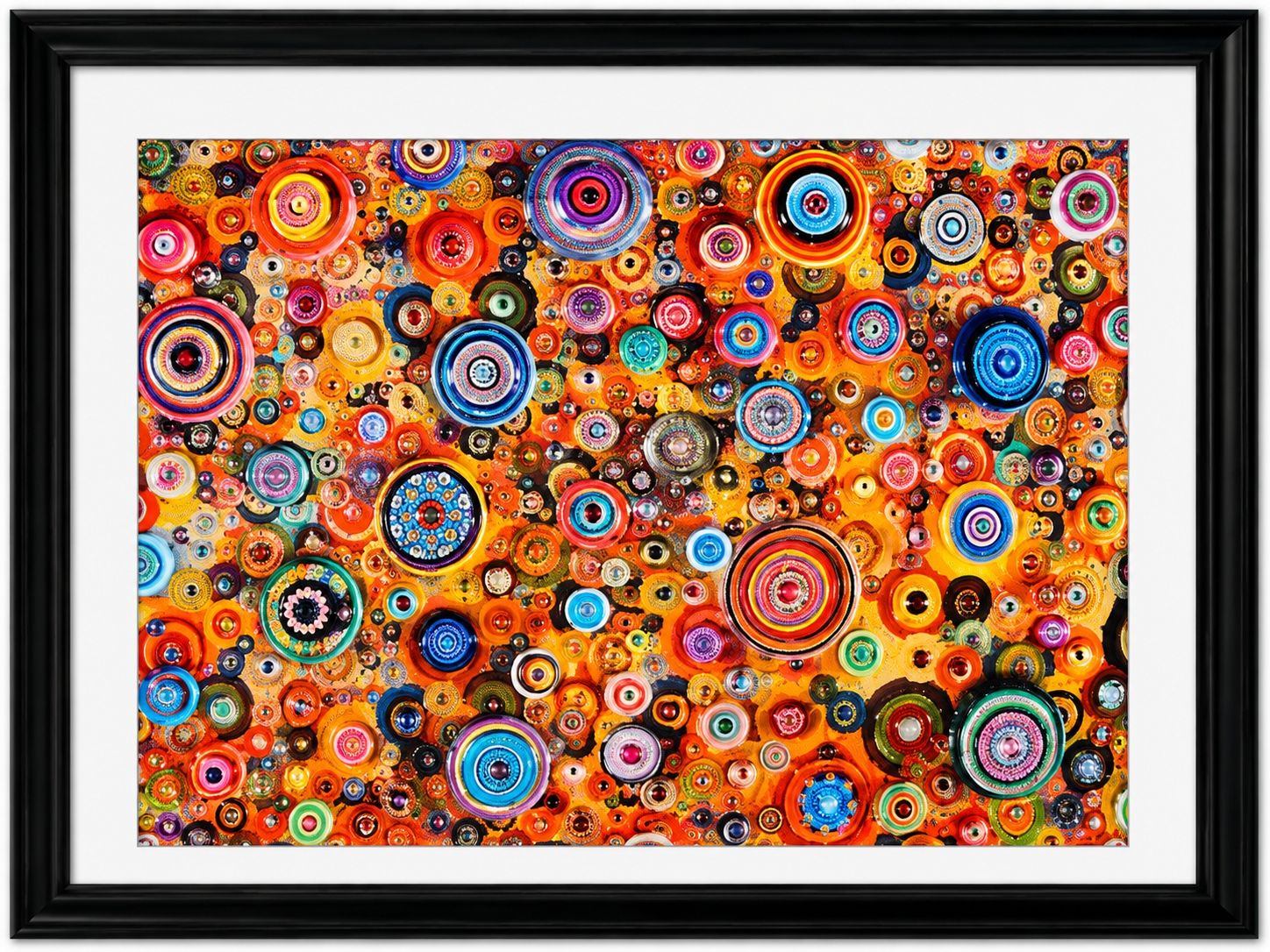 Galactic Explosion – Hand-Signed and Numbered Limited Edition Framed Canvas by Robert M. Swedroe