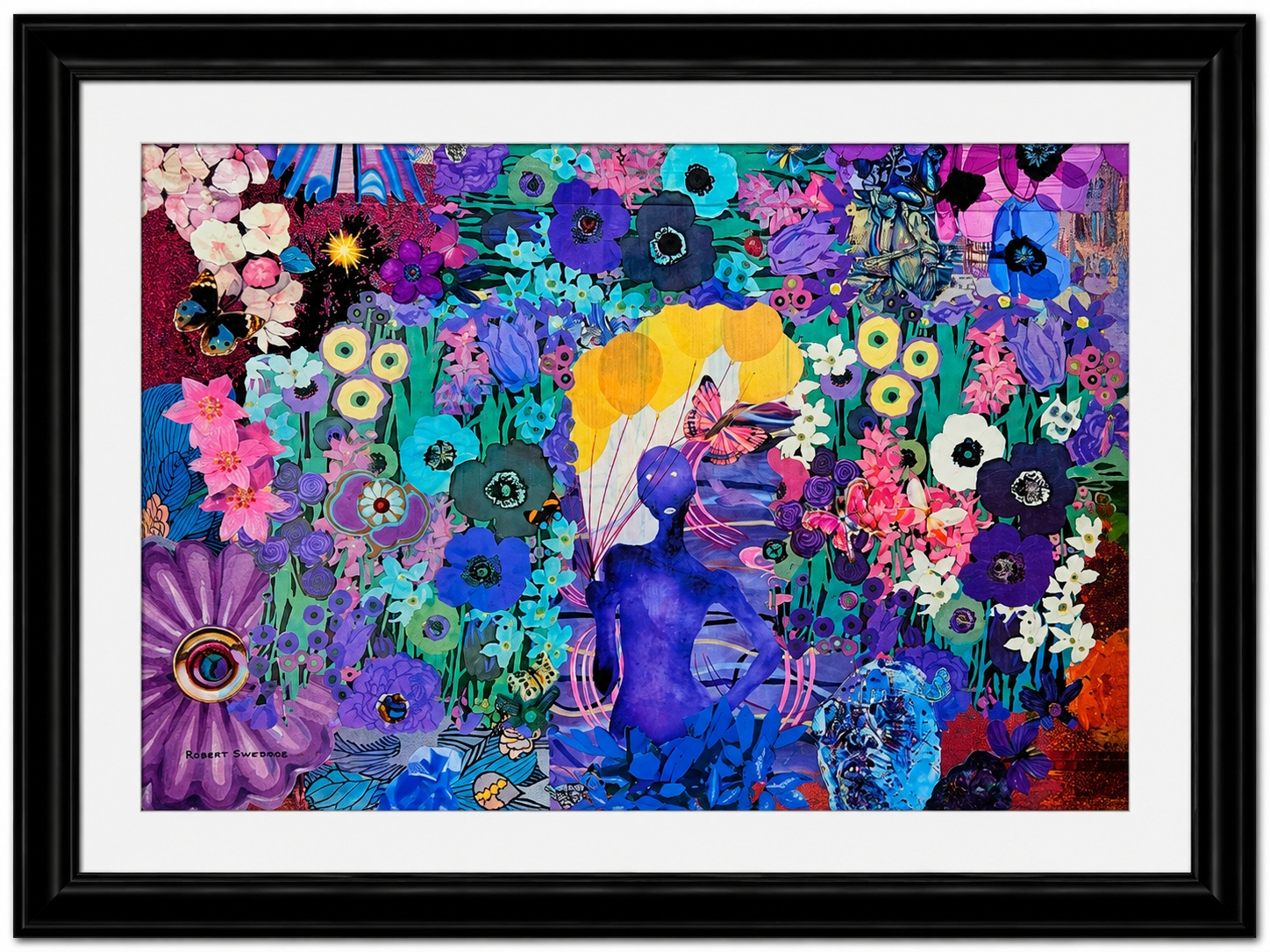 Mood Indigo – Hand-Signed and Numbered Framed Limited Edition Canvas by Robert M. Swedroe