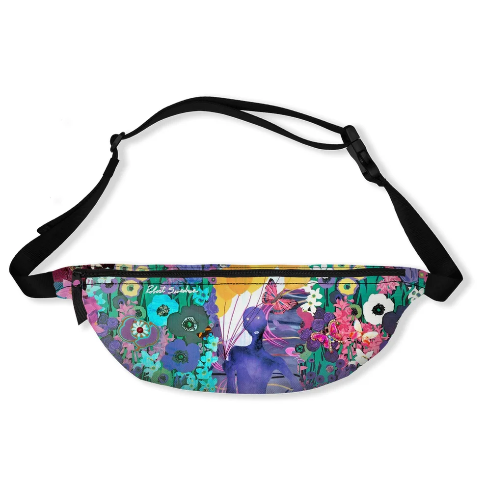 Mood Indigo Fanny Pack by Robert M. Swedroe – Wearable Art Bag