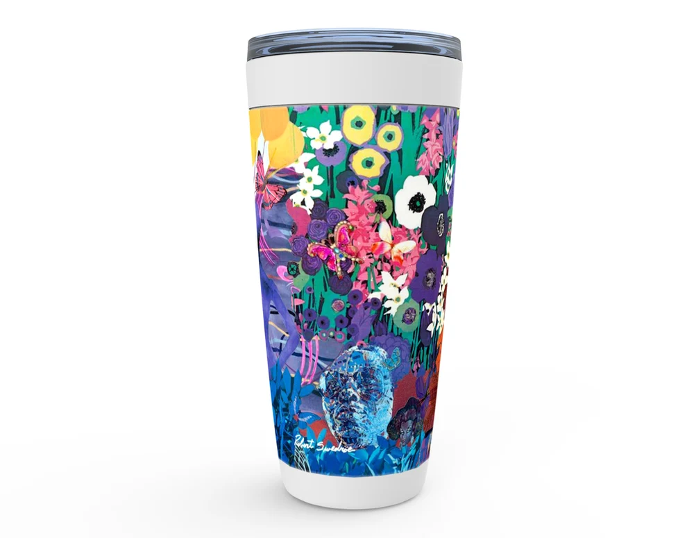 Mood Indigo 20 oz. Viking Tumbler by Robert M. Swedroe