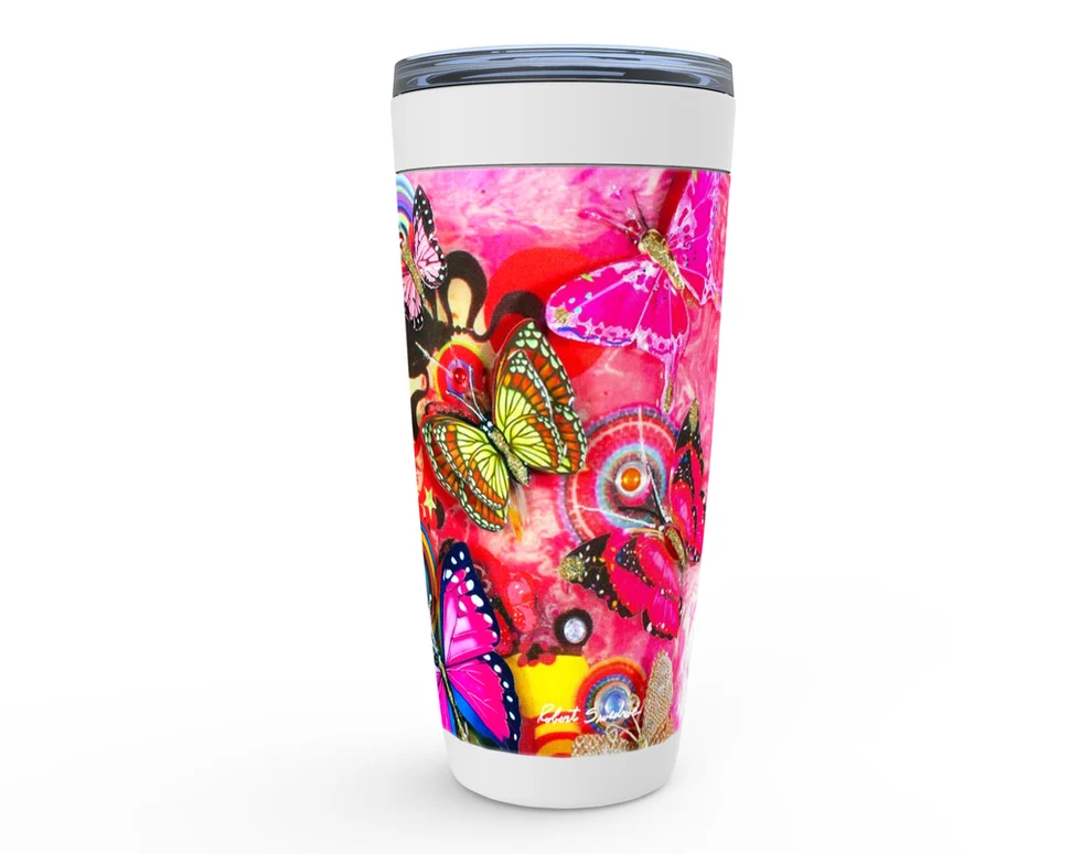 Butterfly Angels Viking Tumblers by Robert Swedroe