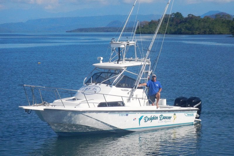 Reel Inn in Panama Fishing Charters in Boca Chica, Panama